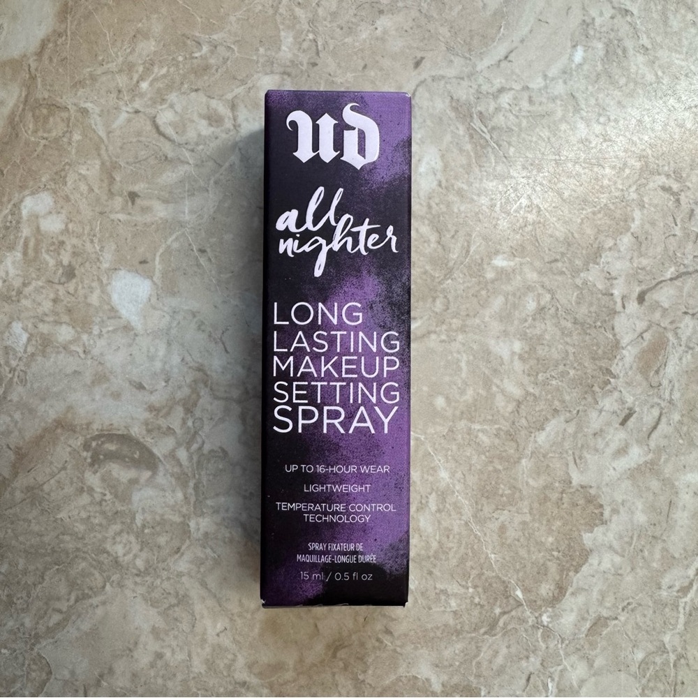 Urban Decay Travel Size All Nighter Waterproof Makeup Setting Spray 15ML